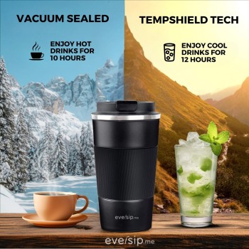 Vacuum Travel Mug + Temp Sensor